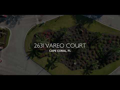 2631 Vareo Court, Cape Coral, FL home video tour