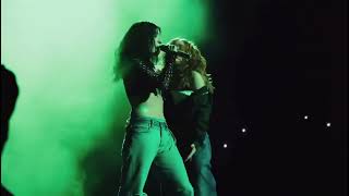 Sadie And Lorde On Stage Together During Green Light At The Ultrasoundworldtour In London