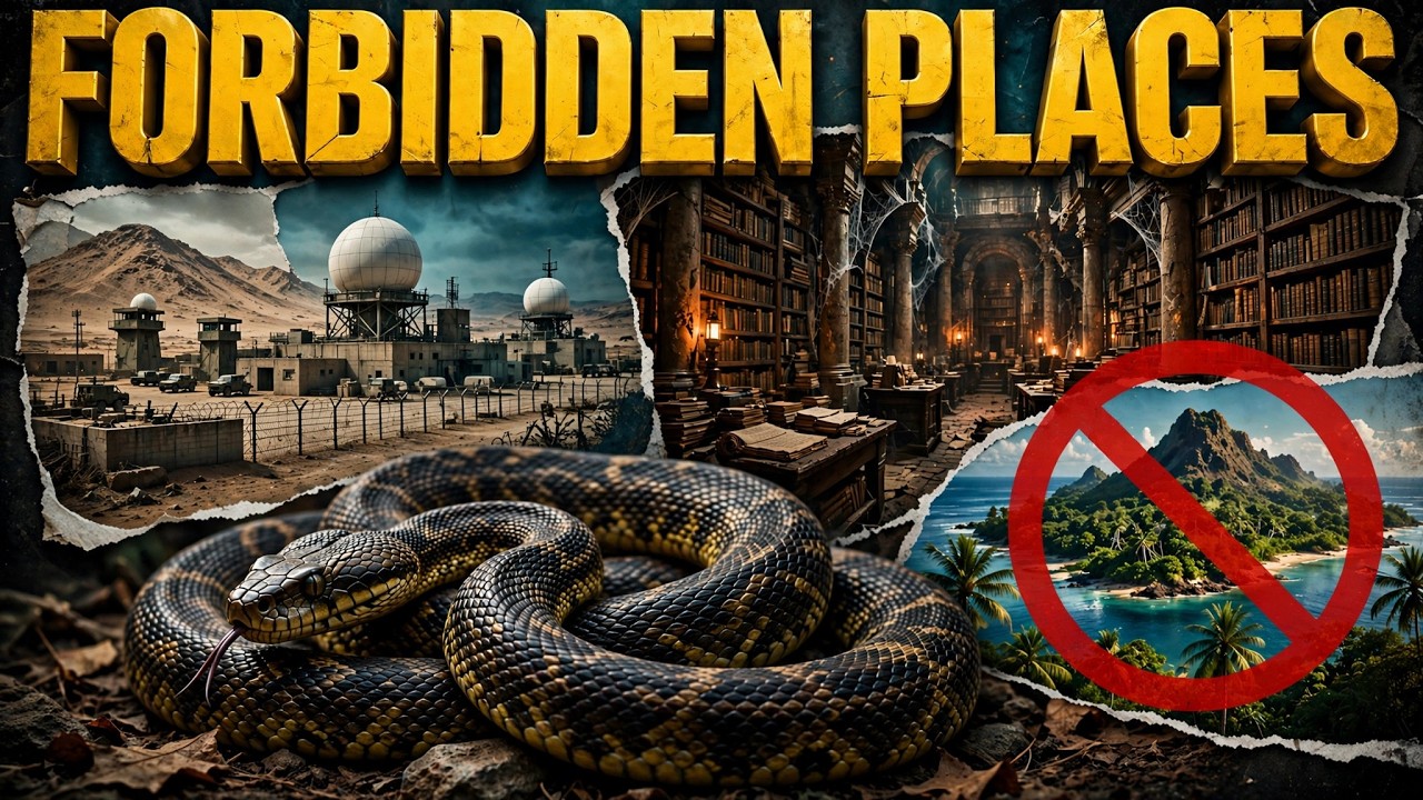 10 Forbidden Places on Earth You're NOT Allowed to Visit