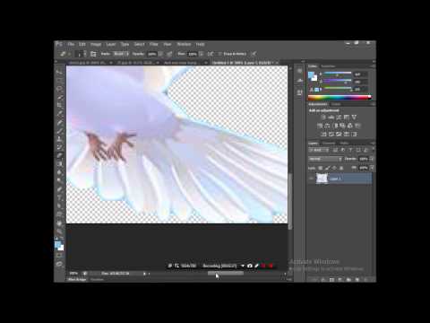 Tạo ảnh với nền trong suốt bằng Photoshop