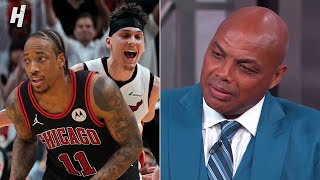 Inside the NBA reacts to Bulls vs Heat Highlights