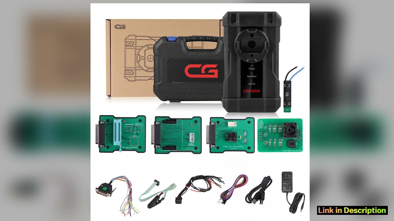 CGDI CG100X Programmer for Airbag Reset and Chip Reading Support MQB Add RH850 R7F701407 Latest Rel