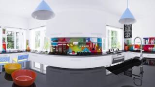 Panorama 360 VR video 4k Kitchen