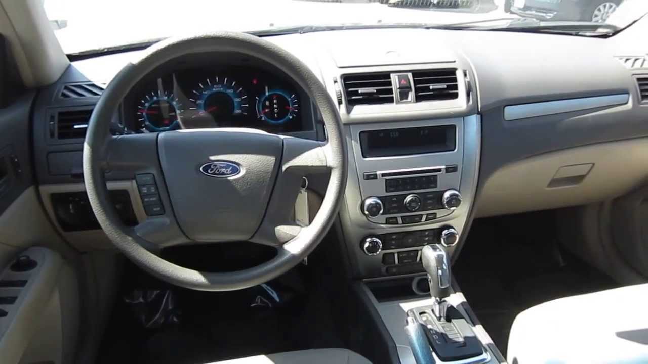 2011 Ford Fusion Black Stock L268191 Interior Youtube