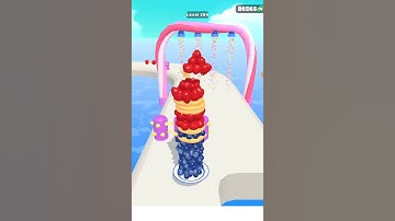 Pancake Run Level 394 Gameplay Walkthrough Android #Shorts