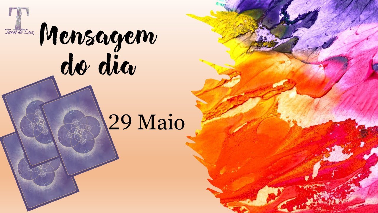 Mensagem do dia! - YouTube