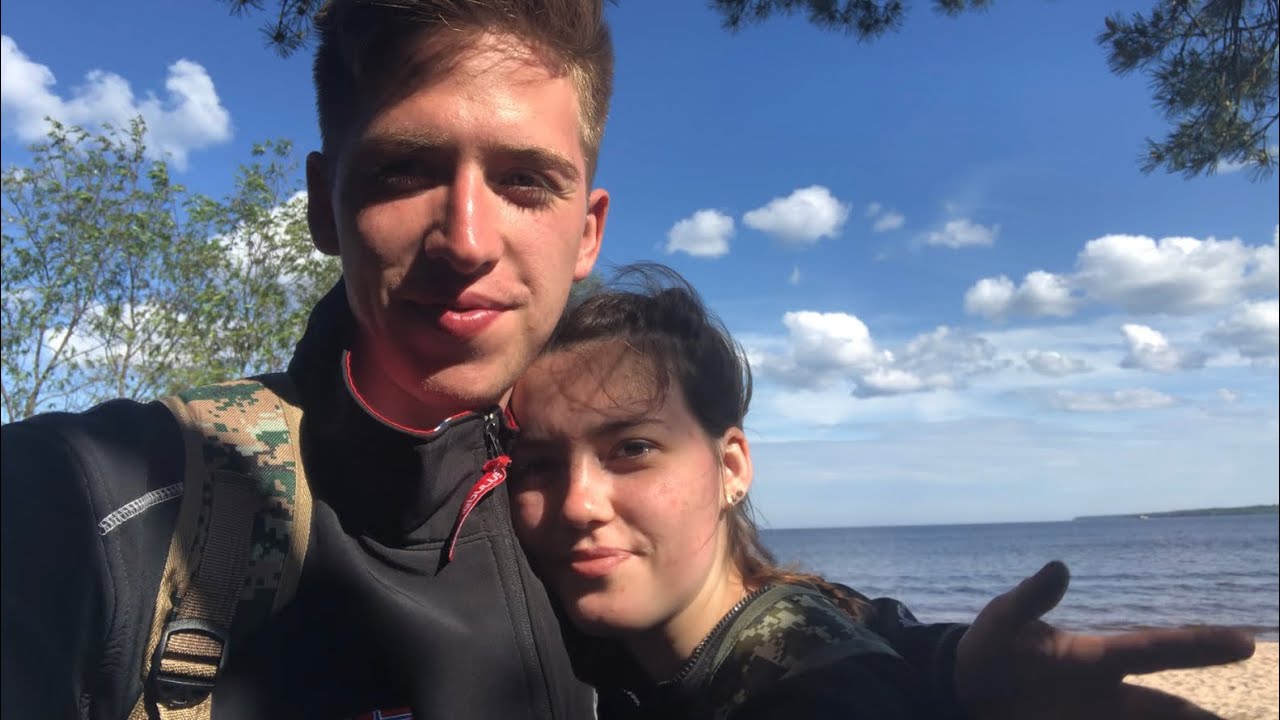 Отдых с палатками на Ладожском озере 🌊🚘 - YouTube