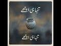 تنہا ہی اچھے