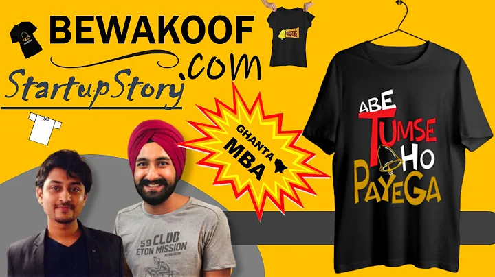 bewakoof.com story | Popular e-commerce success story | bewakoof.com business model |