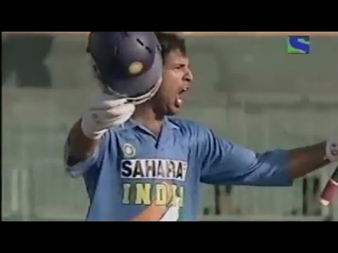 Yuvraj Singh UNDER PRESSURE KNOCK of 110 vs West Indies | Indian Oil Cup | Colombo, 2005