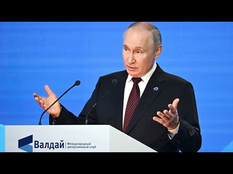 Путин: Ядерное оружие, Украина, Запад и Пригожин. Полное выступление на «Валдае»  [ 2023 ]