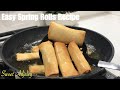 HOW TO MAKE AUTHENTIC GHANA SPRING ROLLS | VEGETABLE SPRING ROLLS | BEEF SPRING ROLLS RECIPE