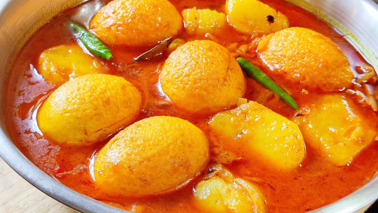 সাধারণ ঘরোয়া মসলায় আলু দিয়ে ডিমের ঝোল | ডিমের ঝোল | Dimer jhol bengali style | Egg Curry