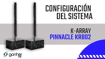 K array   Pinnacle KR802 I Portable System Setup