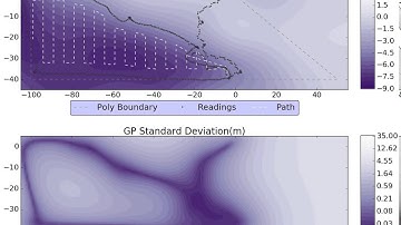 Adaptive Path Planning for Depth Constrained Bathymetric Mapping