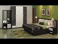 Simple bedroom Interior design ideas | Bedroom cupboards and bed interior designs