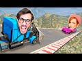 BUTTO GIÃ™ I MIEI AMICI DALLA MEGA RAMPA SU GTA 5! *PS5*