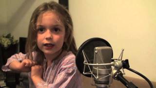 Allegra Sings "Let It Go" From Disney'S "Frozen'