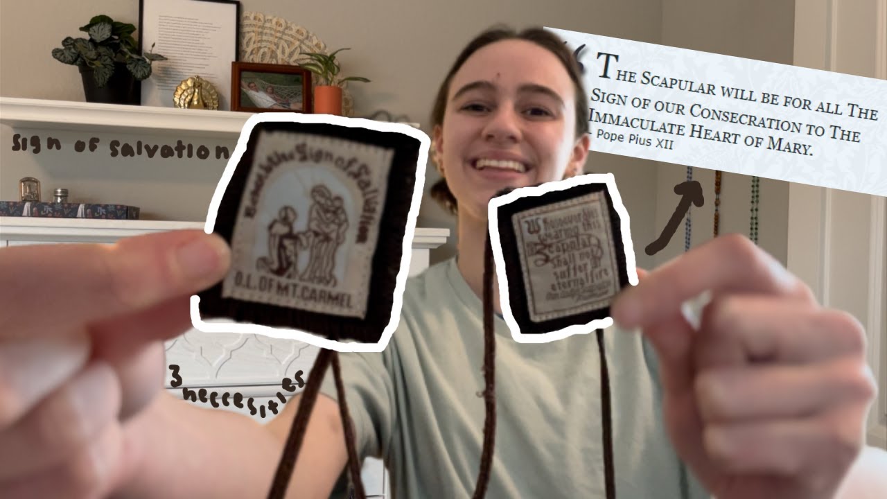 THE BROWN SCAPULAR | all you need to know about it!