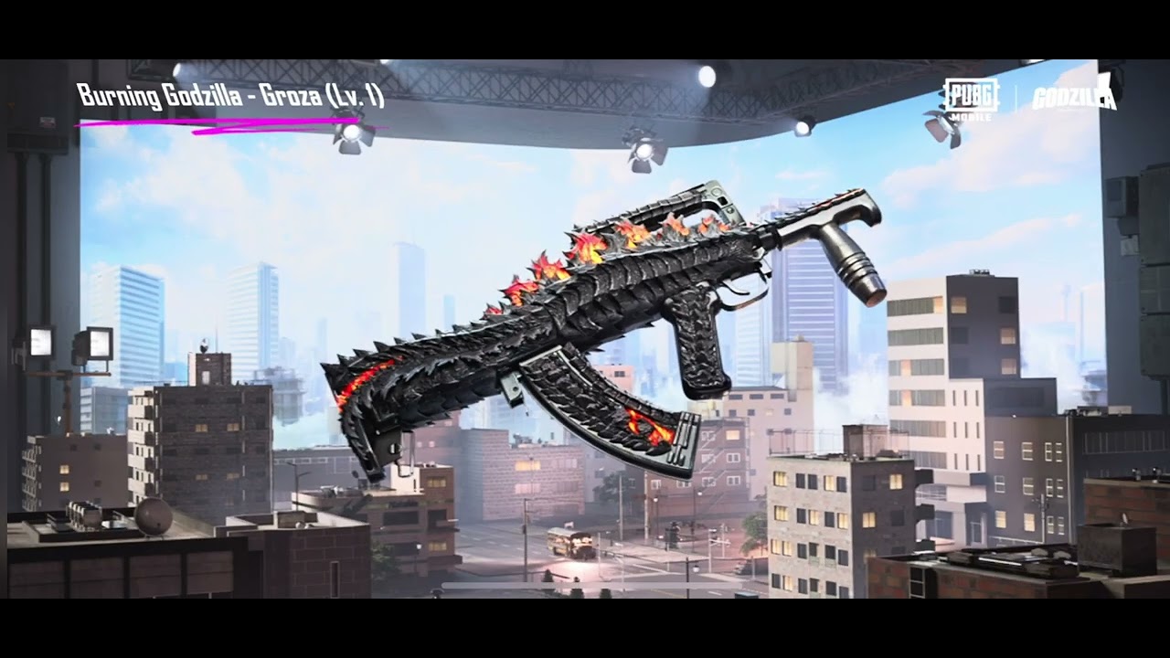 Burning Godzilla create opening 