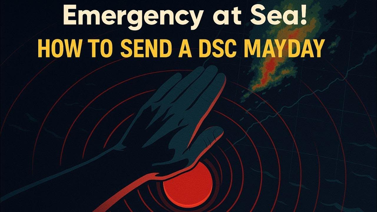 DSC Distress Alert & VHF MAYDAY Call YouTube