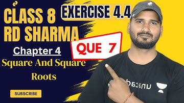 RD Sharma Class 8 | Exercise 4.4 | Question 7 | Cube and Cube Roots