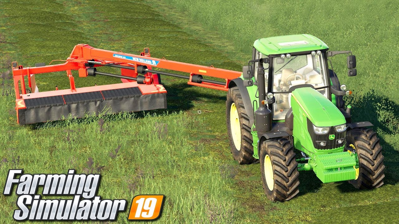 Koszenie Trawy Farming Simulator 19 19 Youtube