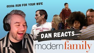 First time watching Modern Family | Run For Your Wife reaction - 01x06