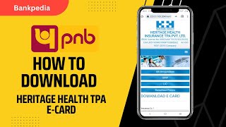 How to download Heritage Health Insurance TPA E-Card | Punjab National Bank screenshot 3
