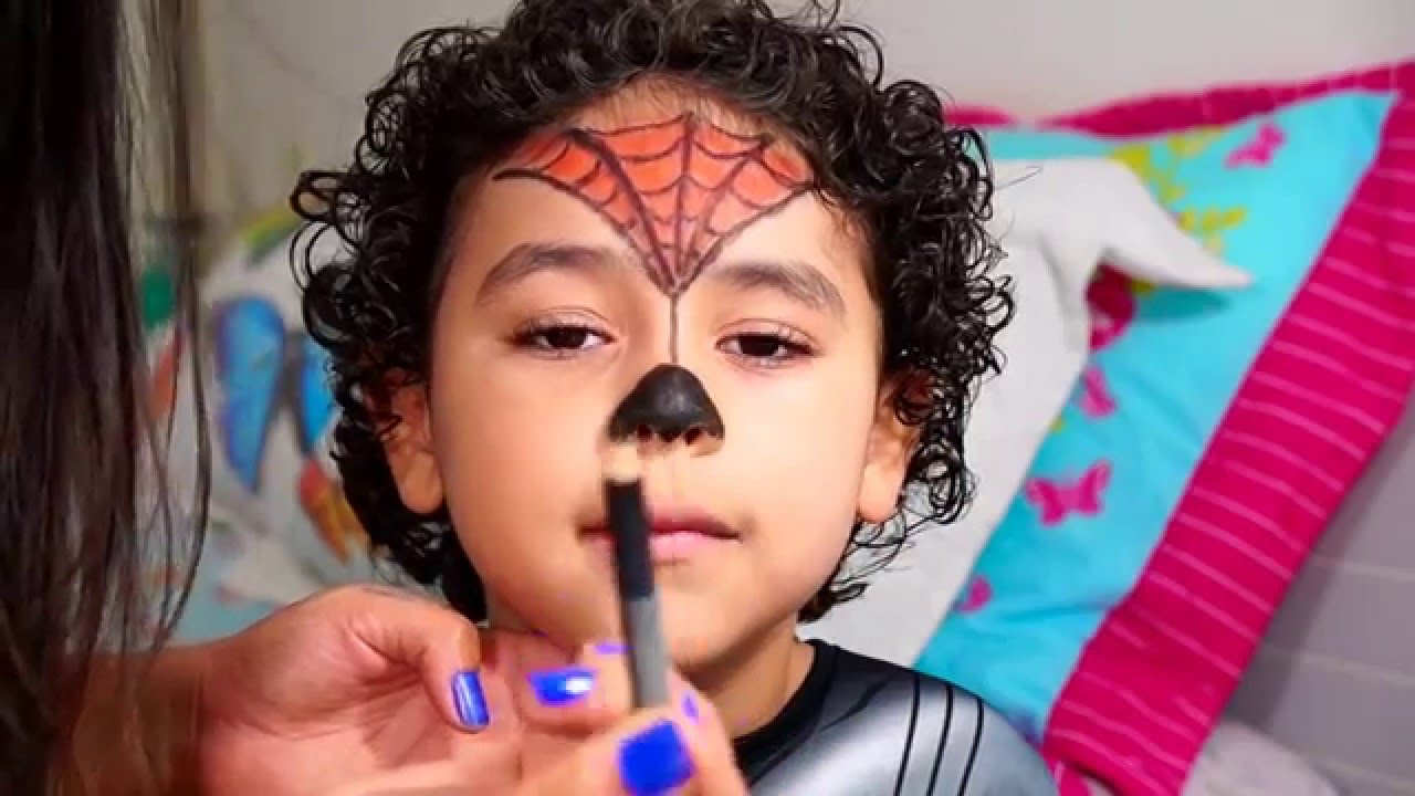 Maquiagem Simples de Halloween/VAMPIRO KID 