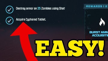 MW3 Zombies - How To Find Shatter Blast Ammo Mod & Destroy Zombies Armor