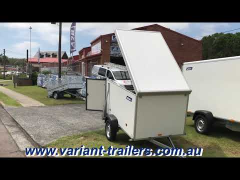 Variant cargo trailer 752 DC2 (7x6ft)