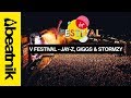 Capture de la vidéo Jay Z, Giggs, Stormzy, Dizzee Rascal - V Festival - Beatnik Vlog