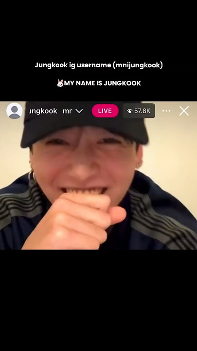jungkook instagram live today