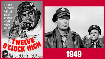 "TWELVE O'CLOCK HIGH" Movie (1949) Starting: Gregory Peck & Hugh Marlowe | HQ with Enhanced Audio