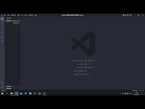 Video: Bagaimana cara membuat proyek baru di Vscode?