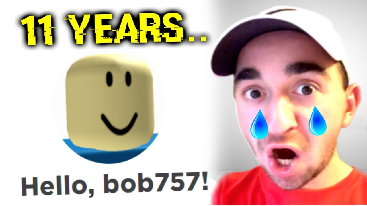 Hacking Into My Oldest Roblox Account Emotional Youtube
