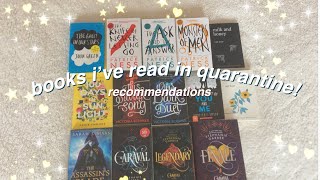 📚 books i've read during quarantine
