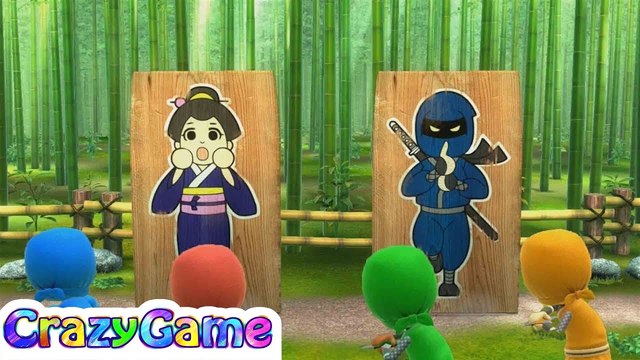 Wii Party U - All Difficulty Minigames Gameplay