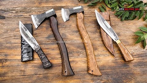 DAO PHÚC SEN, CÁC MẪU DAO  ĐI RỪNG- RÌU CỰC XINH _HÃNG CHUẨN CỦA HTX DAO PHÚC SEN