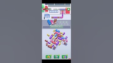 Bus Escape - Traffic Jam - Parking Puzzle - Gameplay Walkthrough Level 55 #busescape #shorts