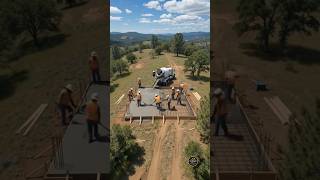 From Empty Land to a Dream House 🏡✨ | #construction #timelapse #homebuilding #satisfying #building