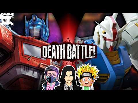 Los 3 Sannin REACCIONAN a Optimus Prime vs Gundam | DEATH BATTLE! (Transformers vs Gundam)