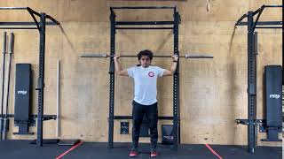 Snatch Grip Strict Press/BTN Snatch Press/Snatch Grip Behind The Neck Strict Press