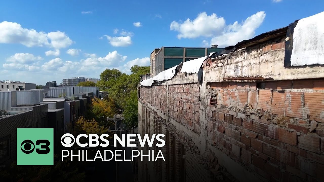 New video shows partial building collapse in Philadelphia's ...