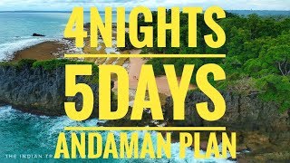 Andaman 4 Nights 5 days Plan | How to plan Andaman trip | Andaman itinerary | Andaman tour guide