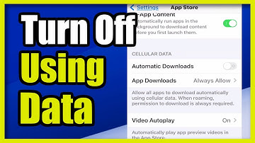 How to Turn Off Automatic Downloads on Cellular Data on iPhone (Easy Method)
