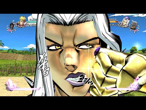ジョジョASBR アバッキオの変顔集