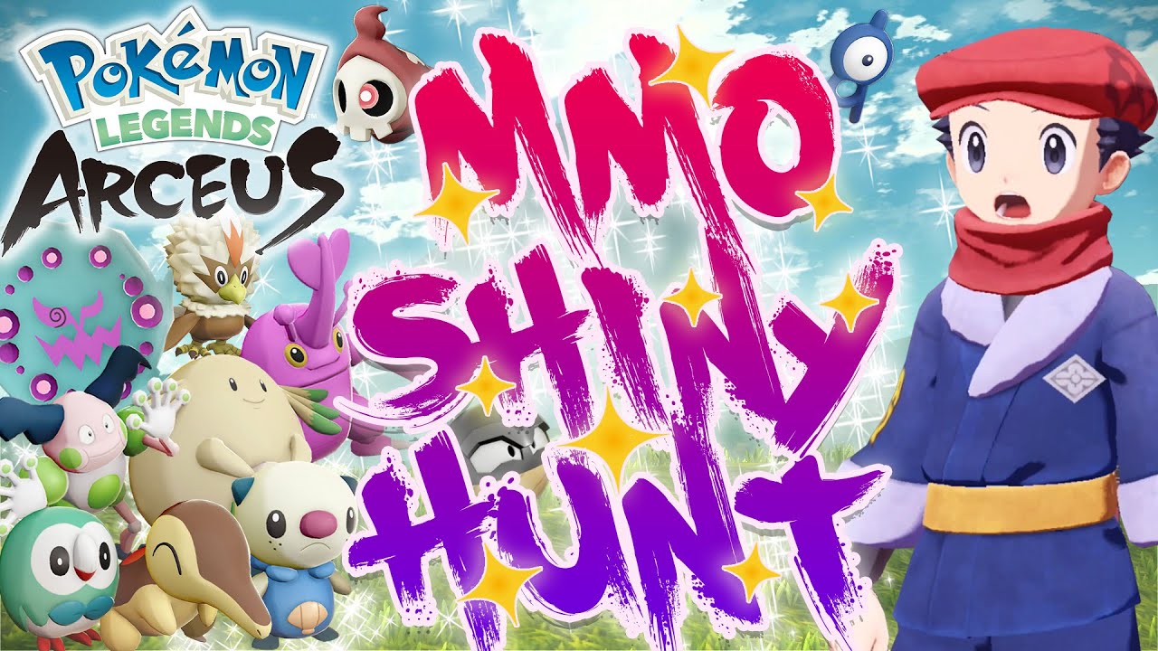 LIVE! SHINY SPIRITOMB HUNT! Shiny Hunting in Legends Arceus. 