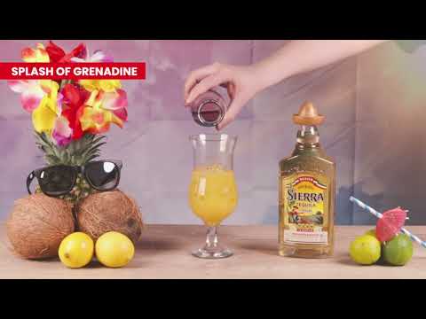 The Booze Bar | How to make a Tequila Sunrise ☀️ - video from Bestway Retail
